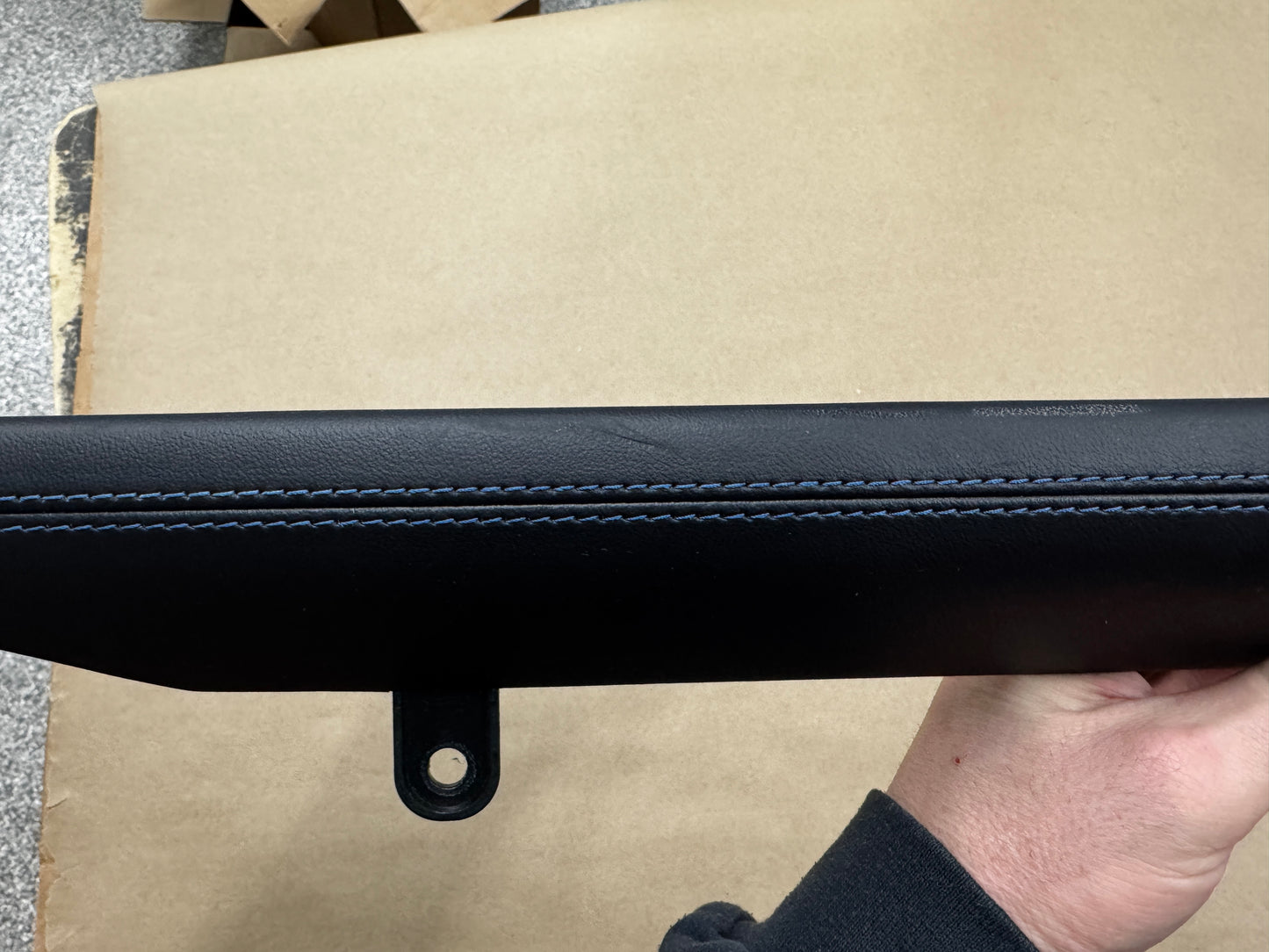 2024-2025 Ford Mustang Dark Horse S650 Dash Trim Leather Pieces RH LH OEM