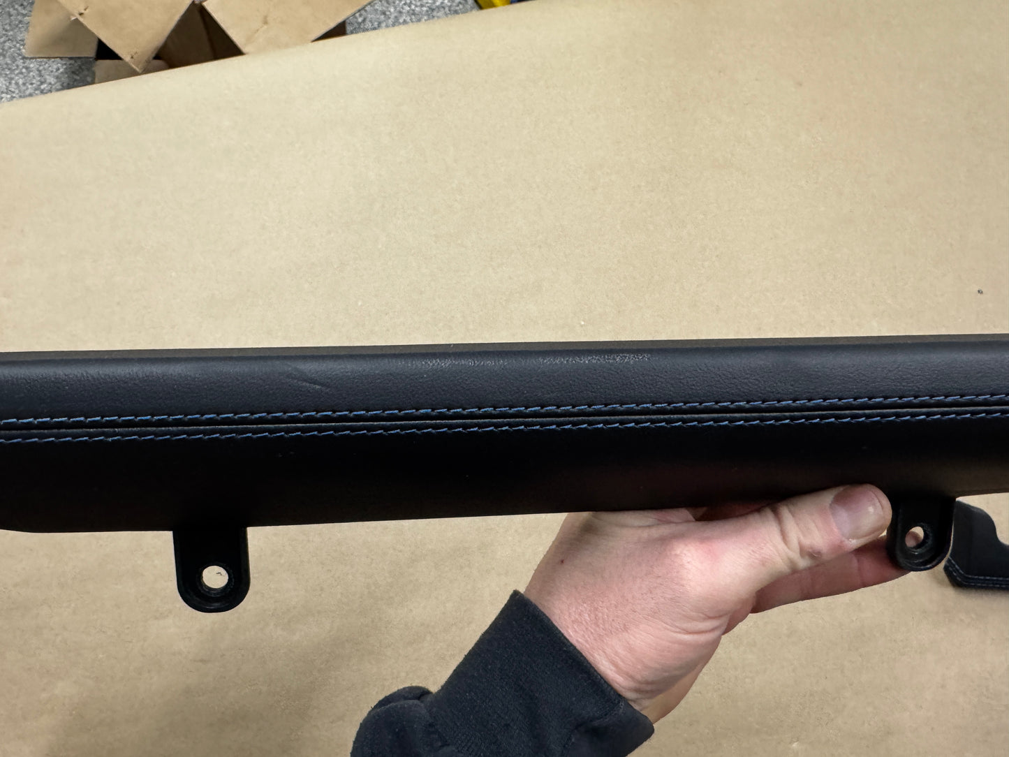 2024-2025 Ford Mustang Dark Horse S650 Dash Trim Leather Pieces RH LH OEM