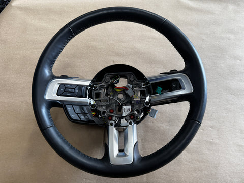 2018-2023 Mustang Leather Steering Wheel Automatic Paddle Shifters Heated