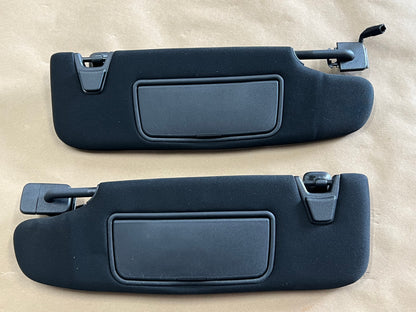 2015-2022 Ford Mustang GT Coupe Sun Visors Pair "Home link"
