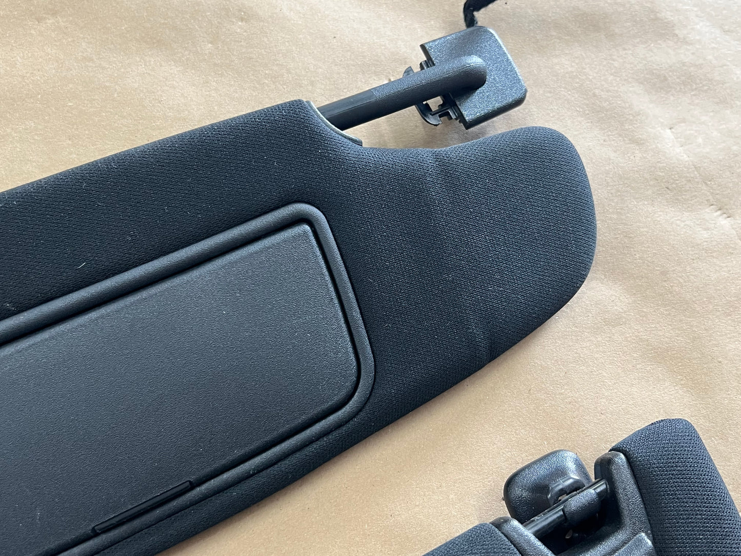 2015-2022 Ford Mustang GT Coupe Sun Visors Pair "Home link"