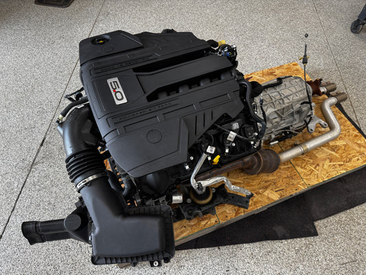 2021 Mustang 5.0 Coyote Gen 3 Engine Drivetrain 10R80 Automatic Auto 18k mi