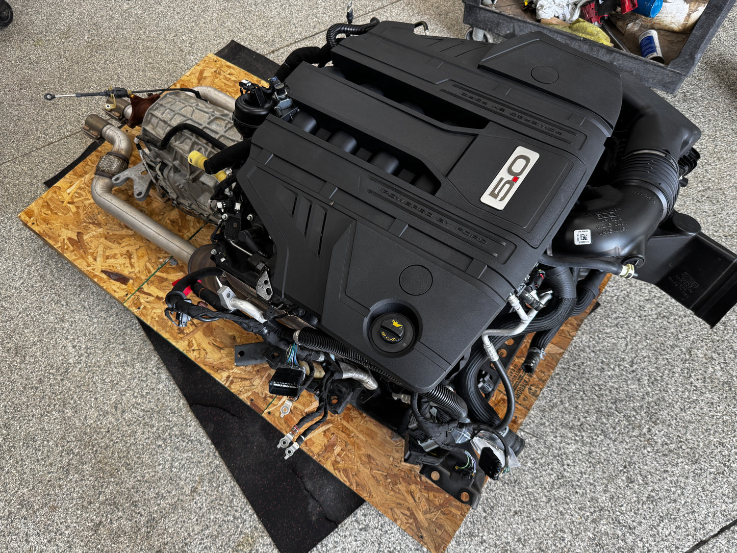 2021 Mustang 5.0 Coyote Gen 3 Engine Drivetrain 10R80 Automatic Auto 18k mi