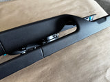 2018-2023 Mustang GT Center Console Top Interior Trim Pieces Leather Red Stitch