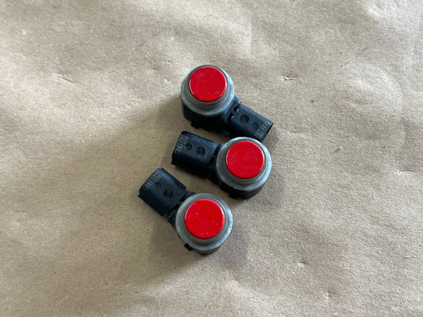 2015-2022 Ford Mustang GT Parking Assist Sensors (3) Red