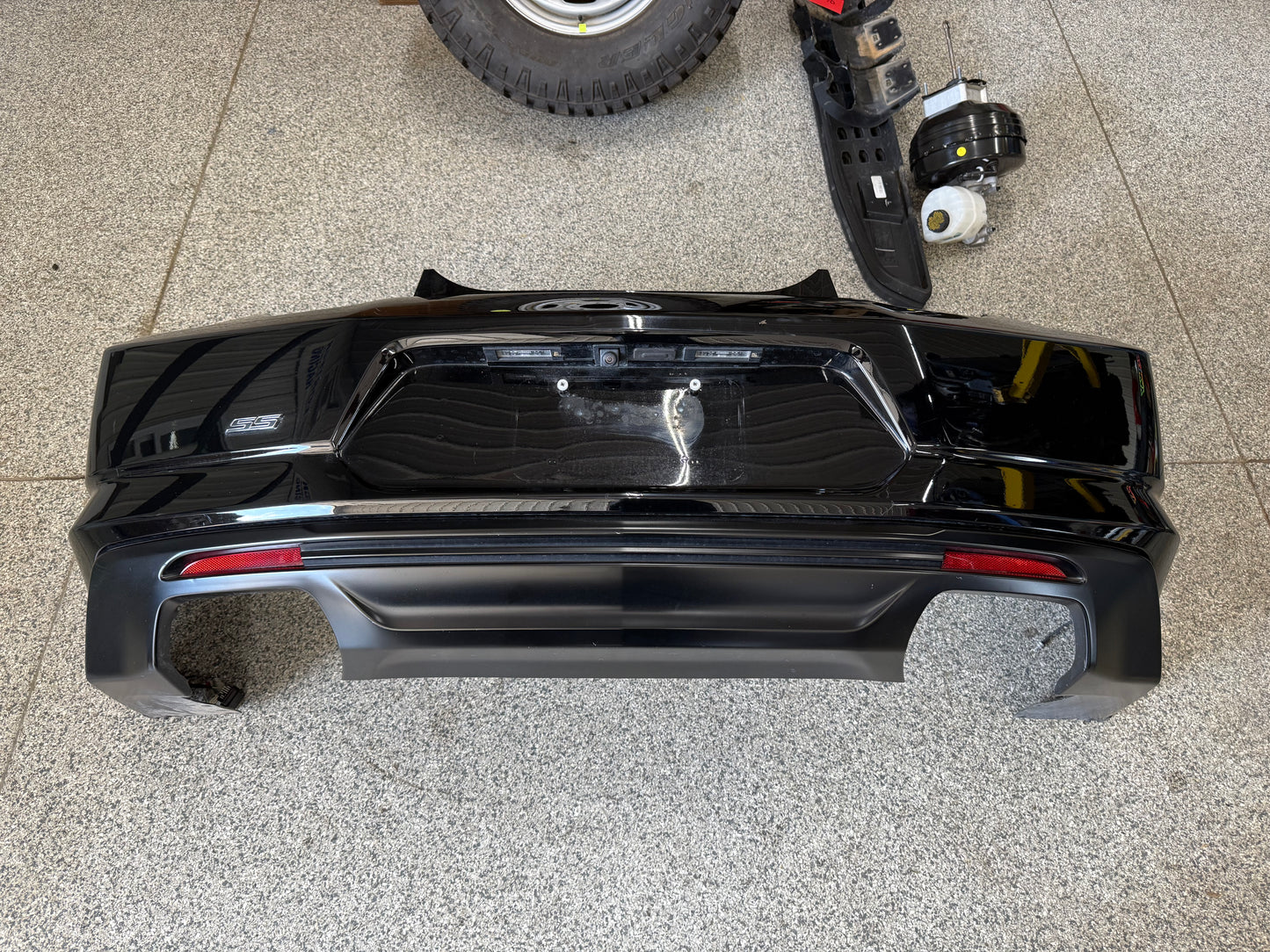 2019-2023 Chevy Camaro SS 1LE Rear Bumper Complete Parking Sensors "Black"