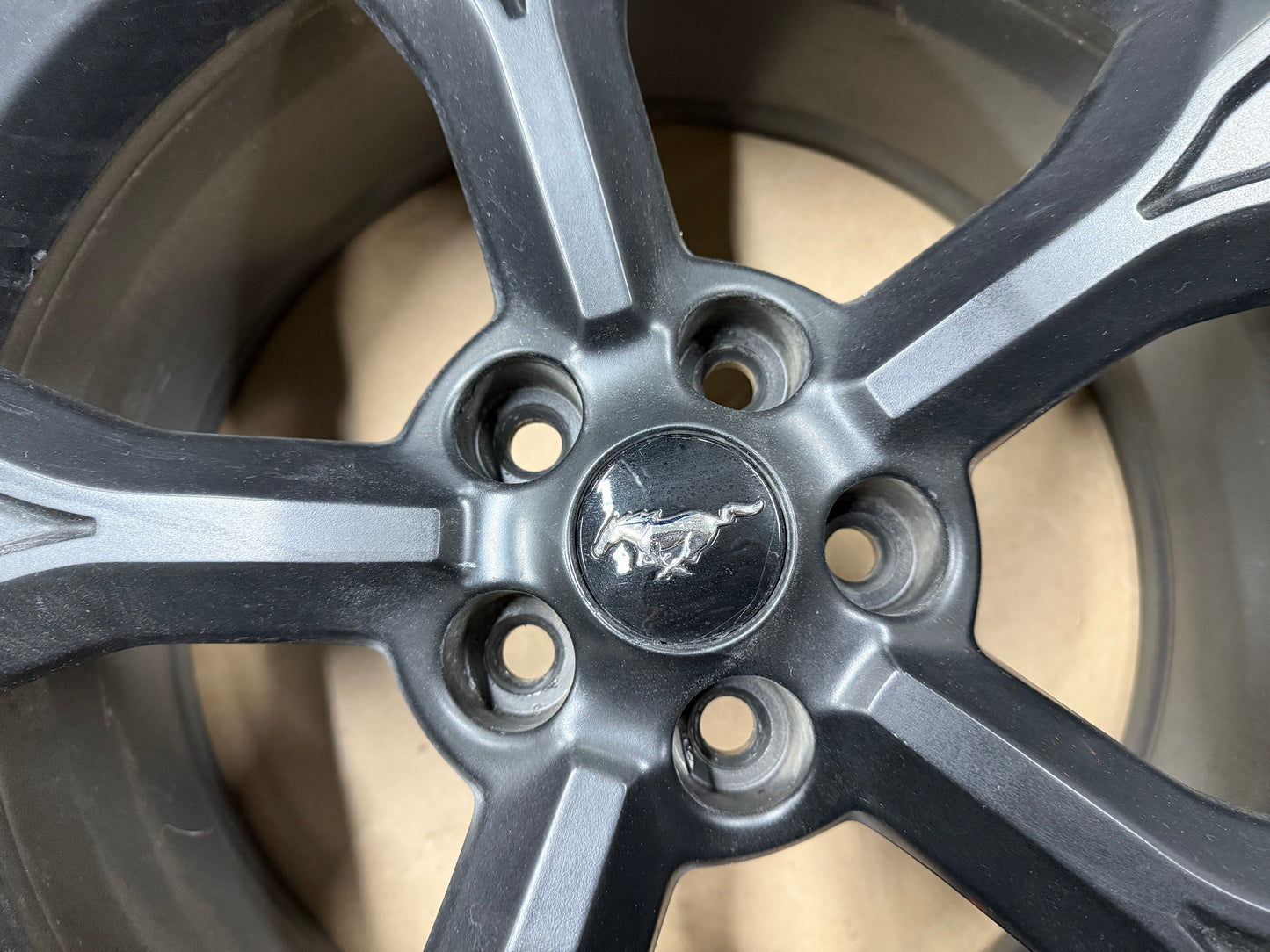 2018-2023 Ford Mustang GT Black Wheel Rim 19x8.5"