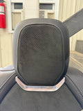 2016-2024 Chevrolet Camaro SS Front Rear Seats Recaro Black Leather Suede