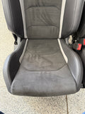 2016-2024 Chevrolet Camaro SS Front Rear Seats Recaro Black Leather Suede