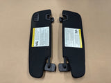 2015-2023 Ford Mustang Coupe Sun Visors Pair "Home Link"