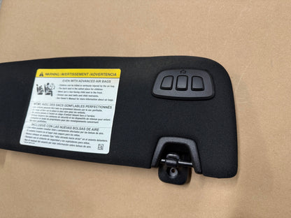 2015-2023 Ford Mustang Coupe Sun Visors Pair "Home Link"