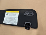2015-2023 Ford Mustang Coupe Sun Visors Pair "Home Link"