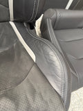 2016-2024 Chevrolet Camaro SS Front Rear Seats Recaro Black Leather Suede