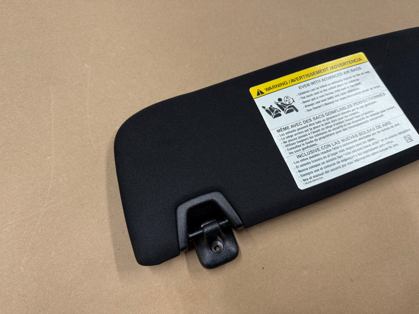 2015-2023 Ford Mustang Coupe Sun Visors Pair "Home Link"