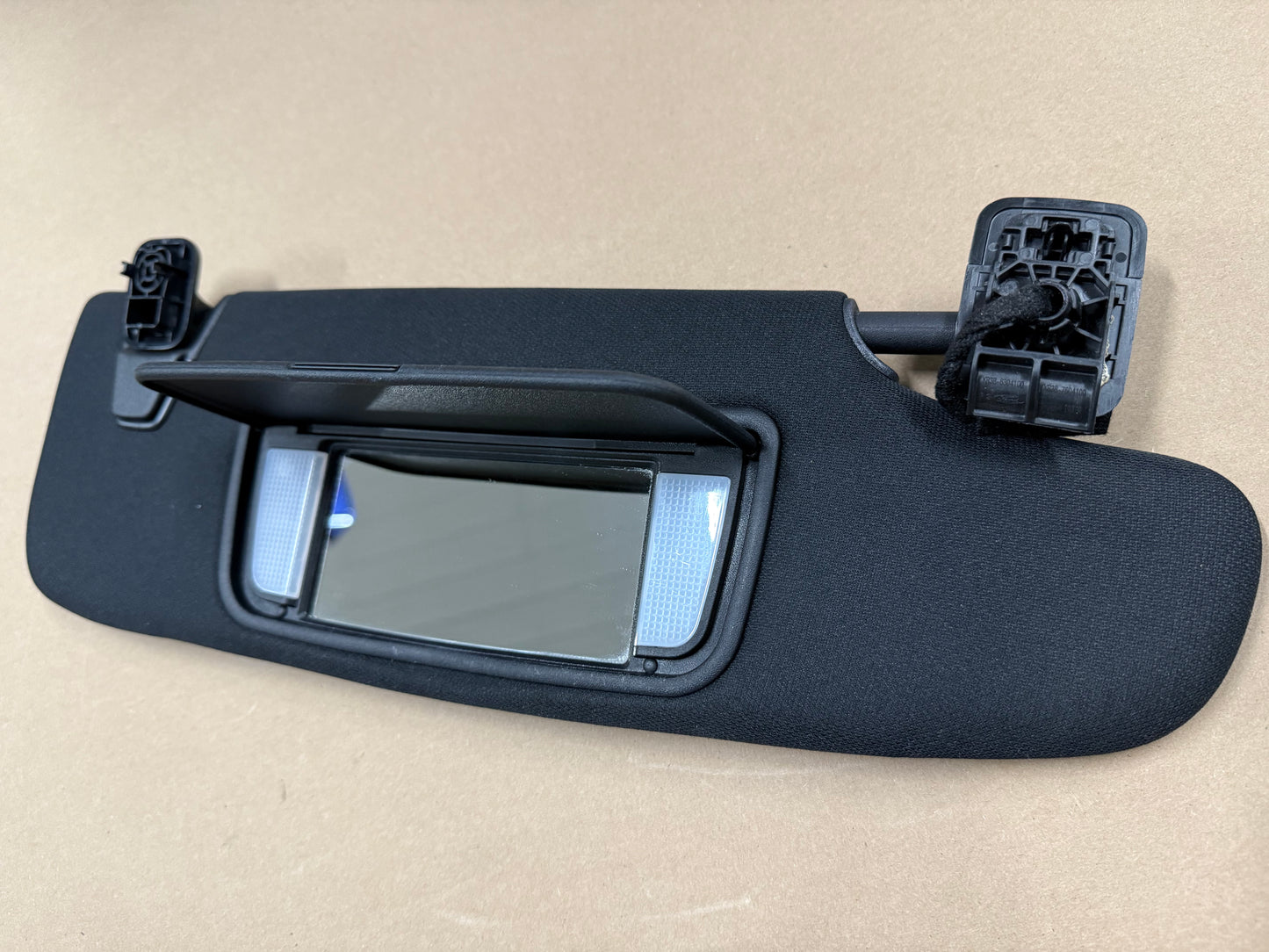 2015-2023 Ford Mustang Coupe Sun Visors Pair "Home Link"