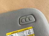 2023-2025 Ford F-250 Super Duty Sun Visors Pair "Grey" "Home Link"