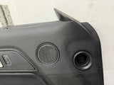 2018-2023 Ford Mustang GT LH Driver Leather Insert Door Panel Grey Stitching