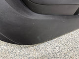 2018-2023 Ford Mustang GT LH Driver Leather Insert Door Panel Grey Stitching