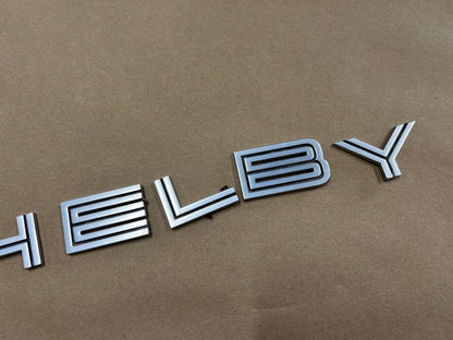 2007-2014 Ford Mustang Shelby GT500 Decklid Shelby Trunk Letters Emblems