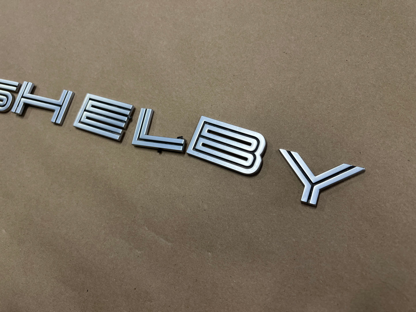 2007-2014 Ford Mustang Shelby GT500 Decklid Shelby Trunk Letters Emblems