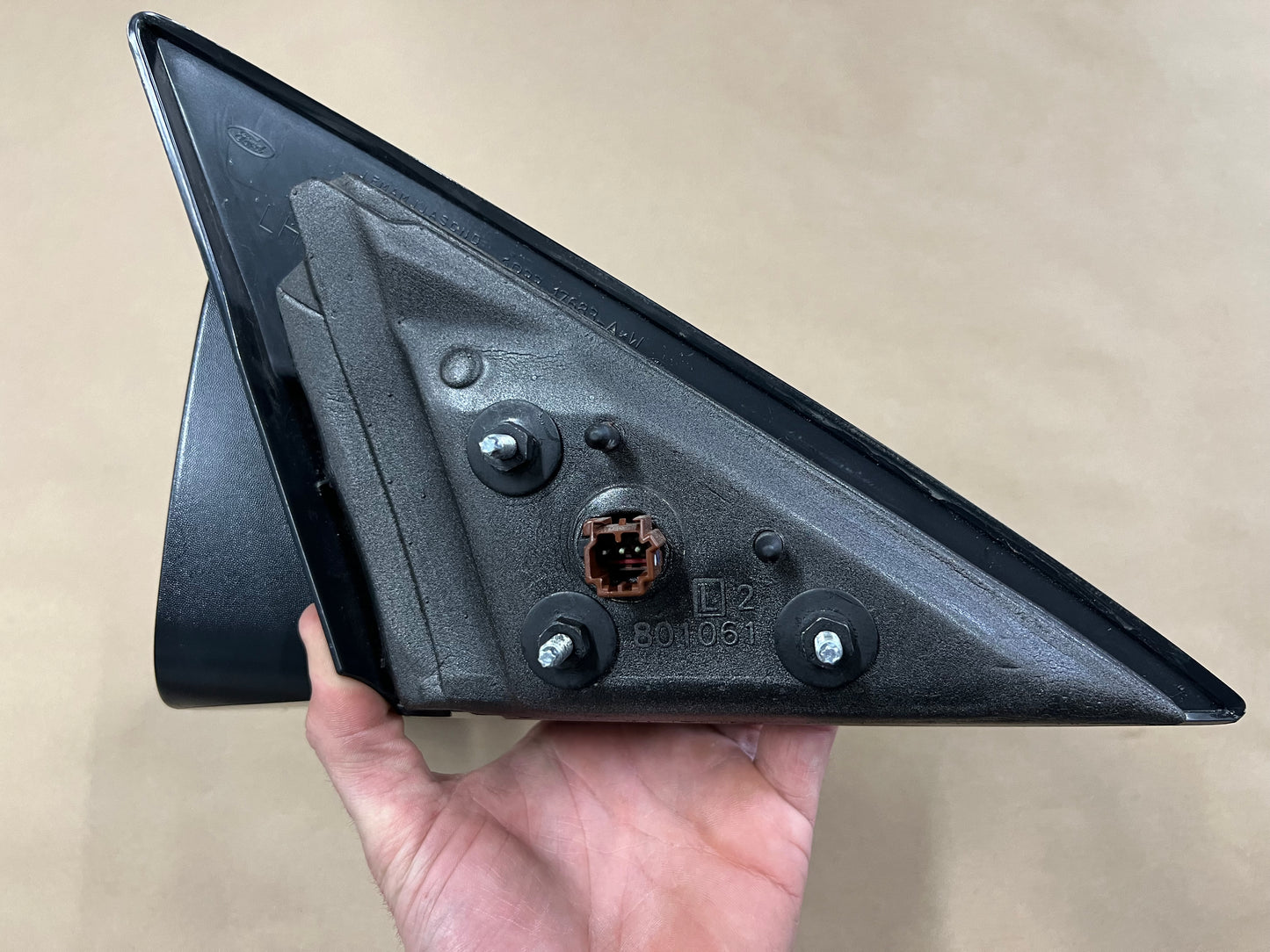 2007-2009 Ford Mustang GT GT500 LH Driver Side Mirror "Black"
