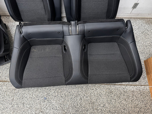 2024 Ford Mustang GT Black Cloth Leather Seats Coupe