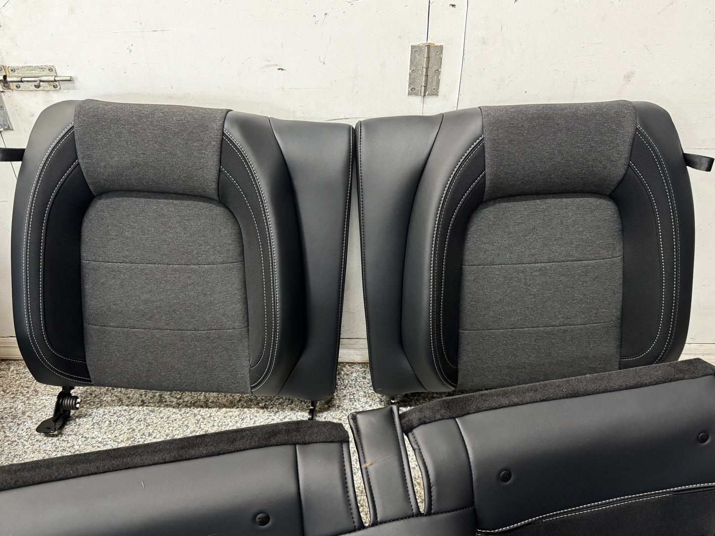 2024 Ford Mustang GT Black Cloth Leather Seats Coupe