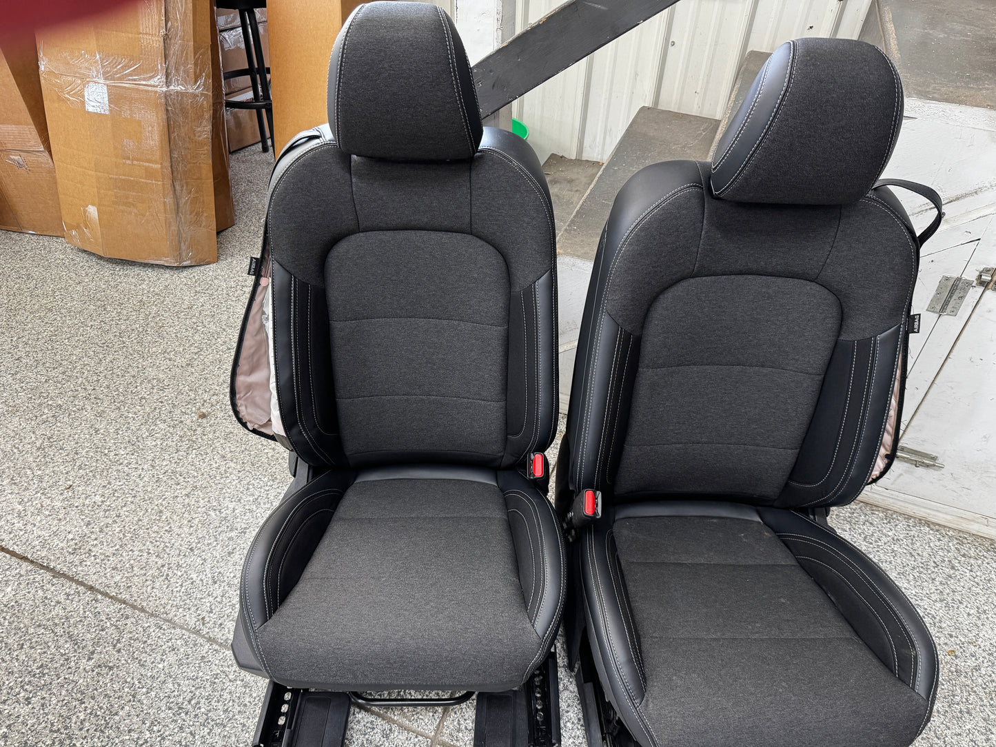 2024 Ford Mustang GT Black Cloth Leather Seats Coupe