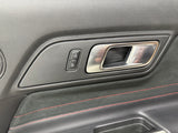 2018-2023 Ford Mustang GT California Special RH LH Pair Door Panels Red Stitching