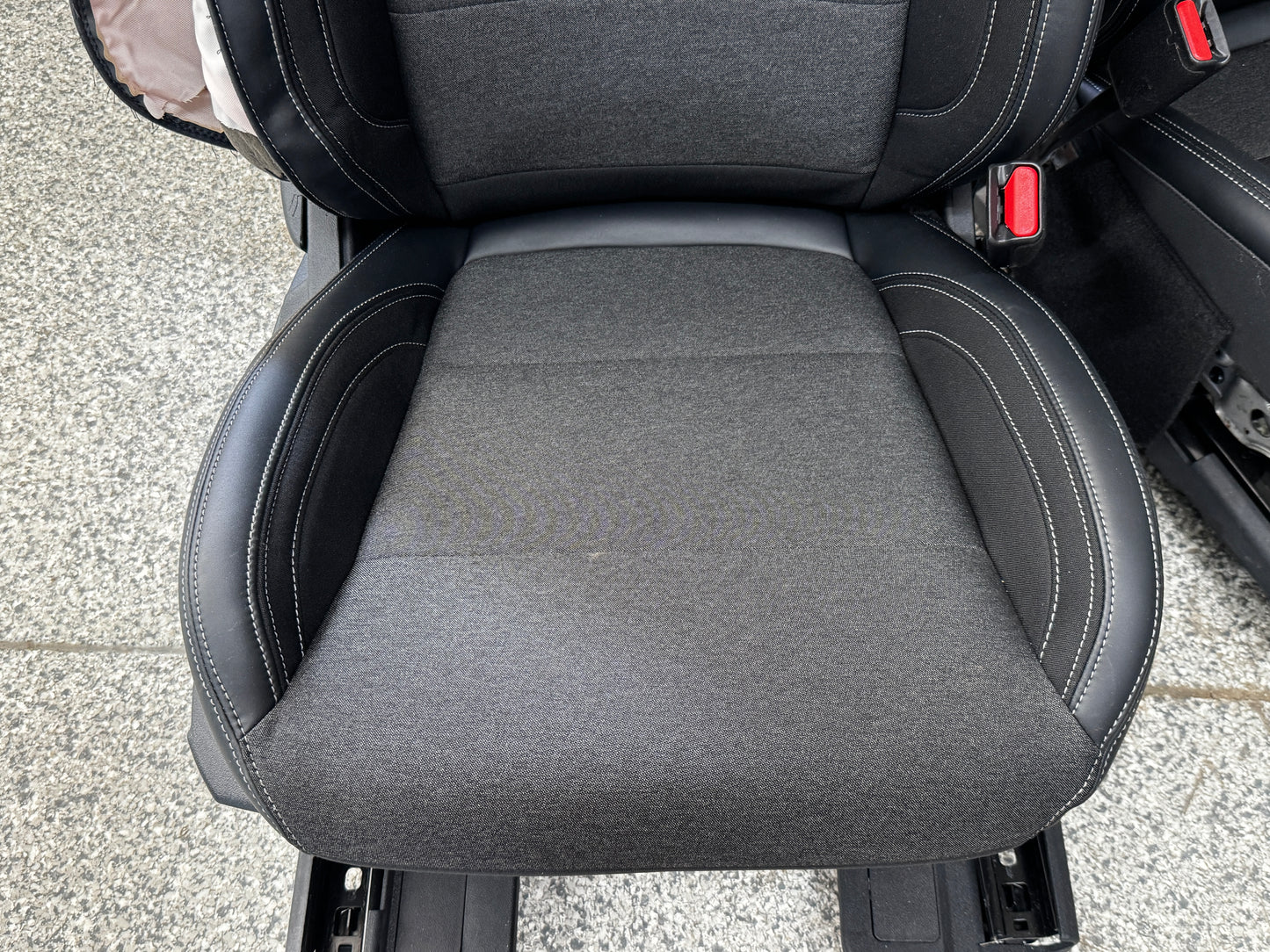 2024 Ford Mustang GT Black Cloth Leather Seats Coupe