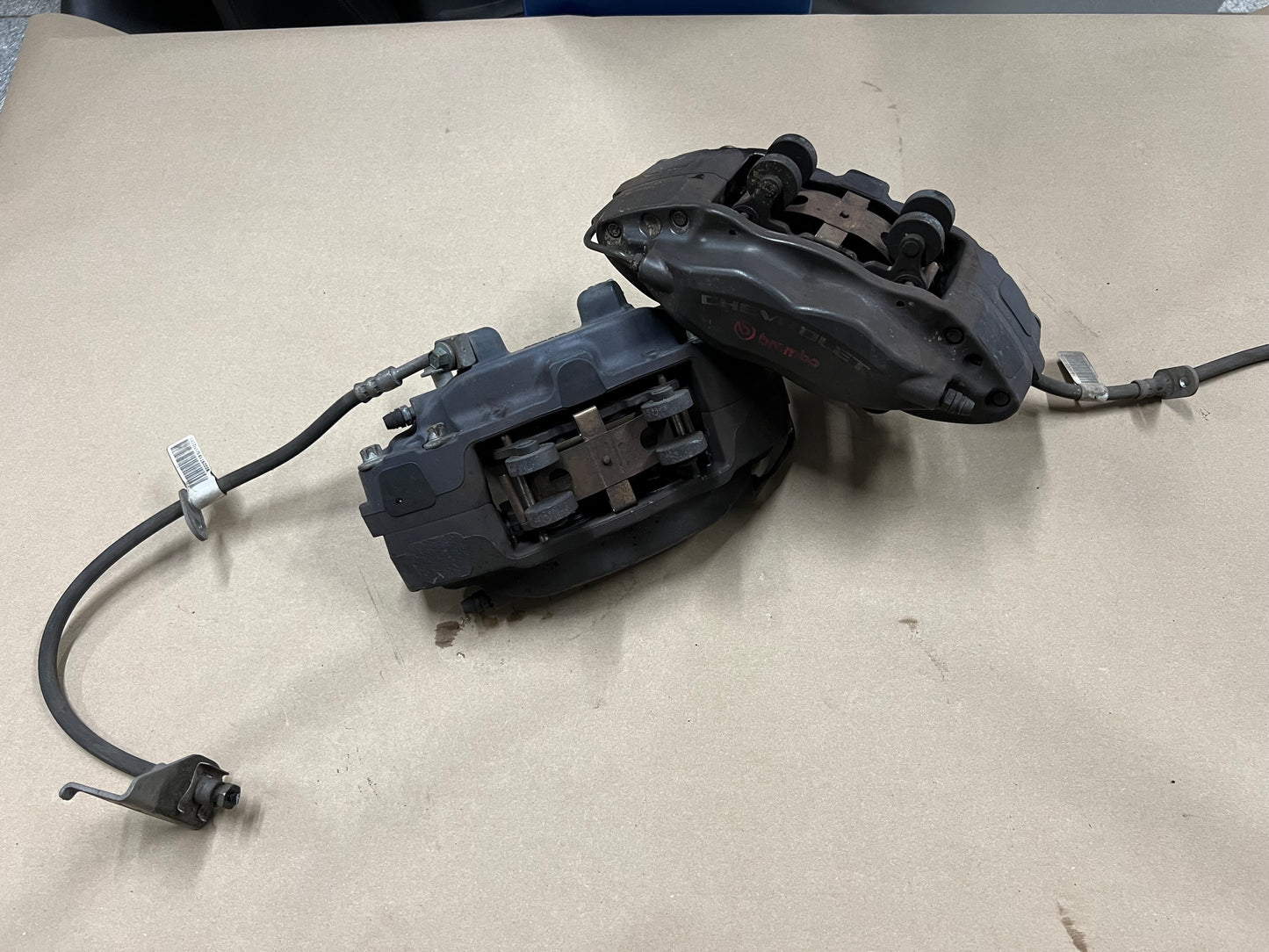 2010-2015 Chevrolet Camaro SS Brembo Front Brakes Calipers