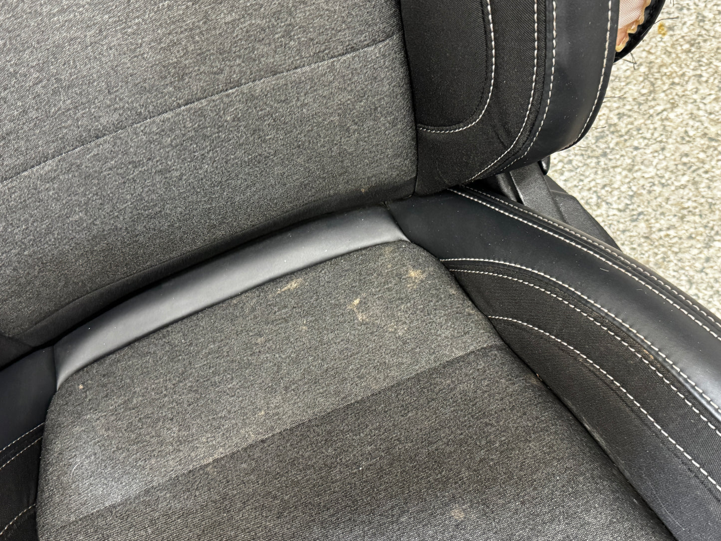 2024 Ford Mustang GT Black Cloth Leather Seats Coupe