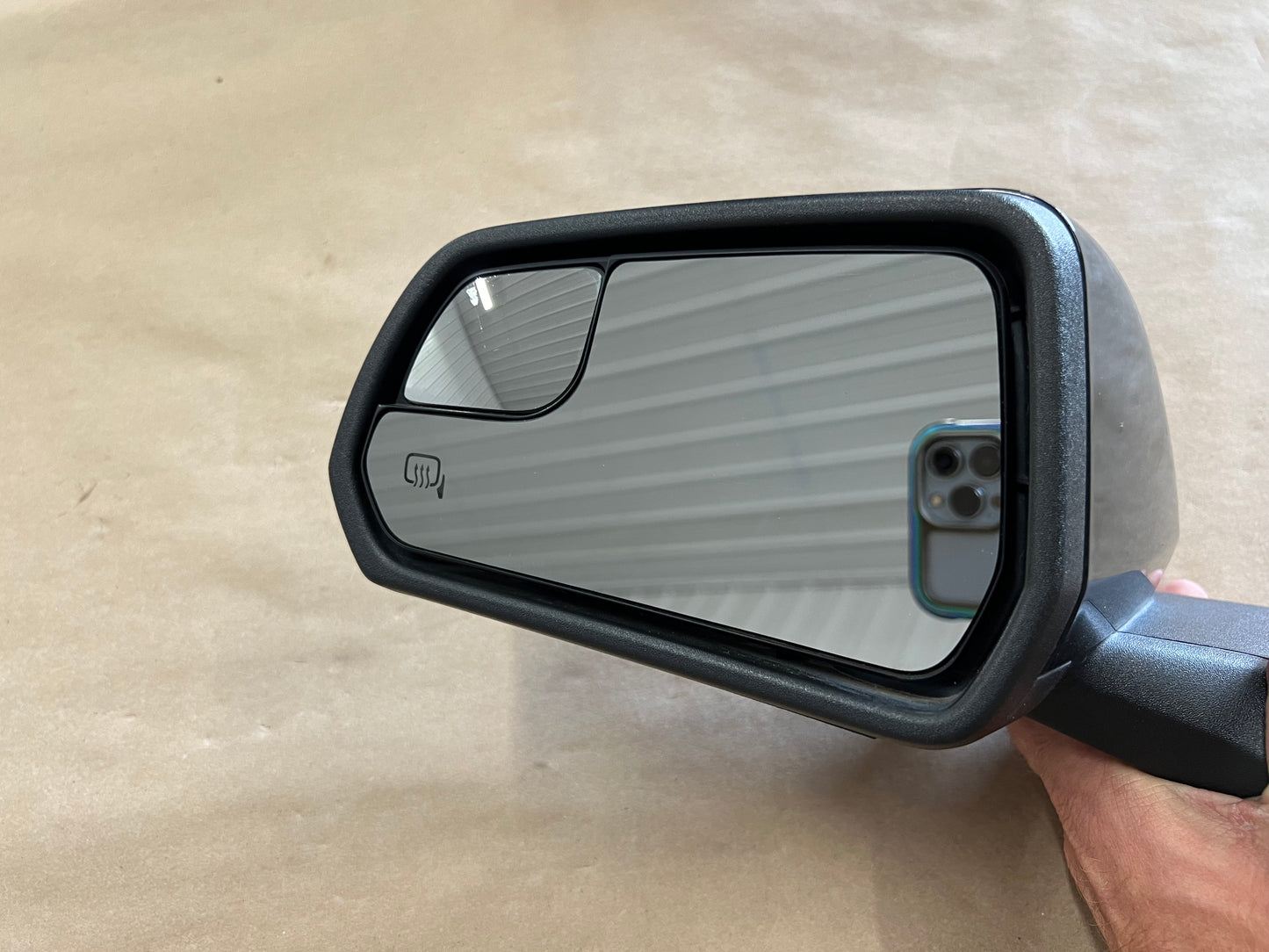 2015-2020 Mustang LH Driver Side Mirror Heated Glass Signal Puddle Light