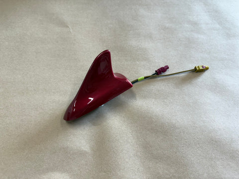 2011-2015 Camaro SS ZL1 Radio Antenna Shark Phin Style "Red Jewel Tint"