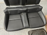 2010-2015 Chevy Camaro SS Black Leather Seats Front & Rear Convertible