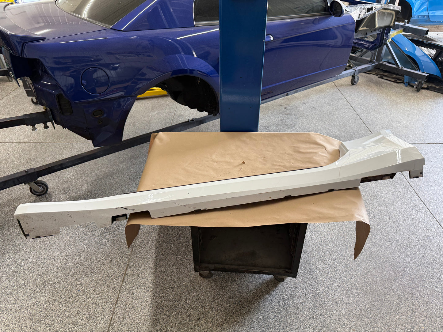 2019-2024 Chevrolet Camaro LH Side Skirt Molding Driver Side "White"