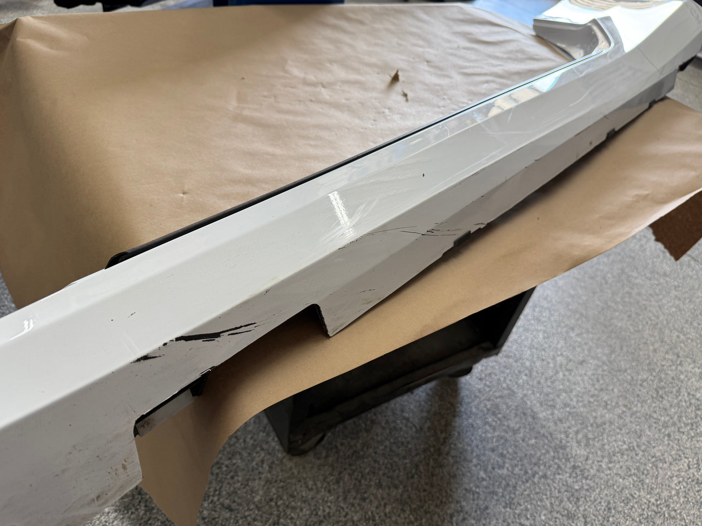 2019-2024 Chevrolet Camaro LH Side Skirt Molding Driver Side "White"