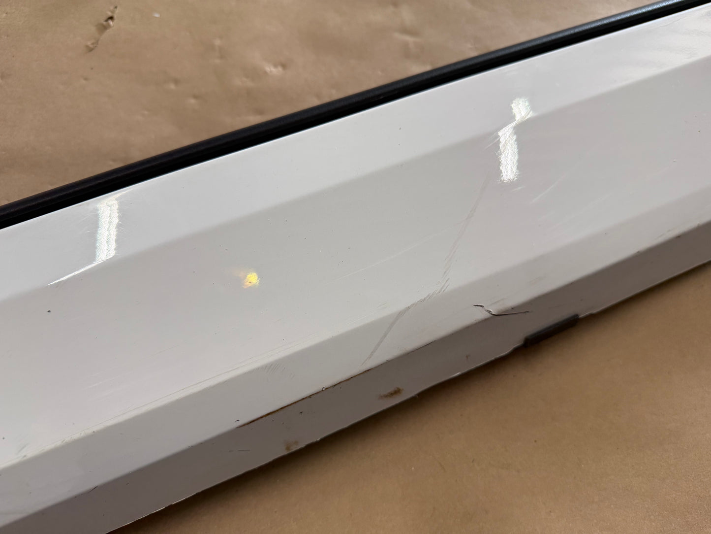 2019-2024 Chevrolet Camaro LH Side Skirt Molding Driver Side "White"