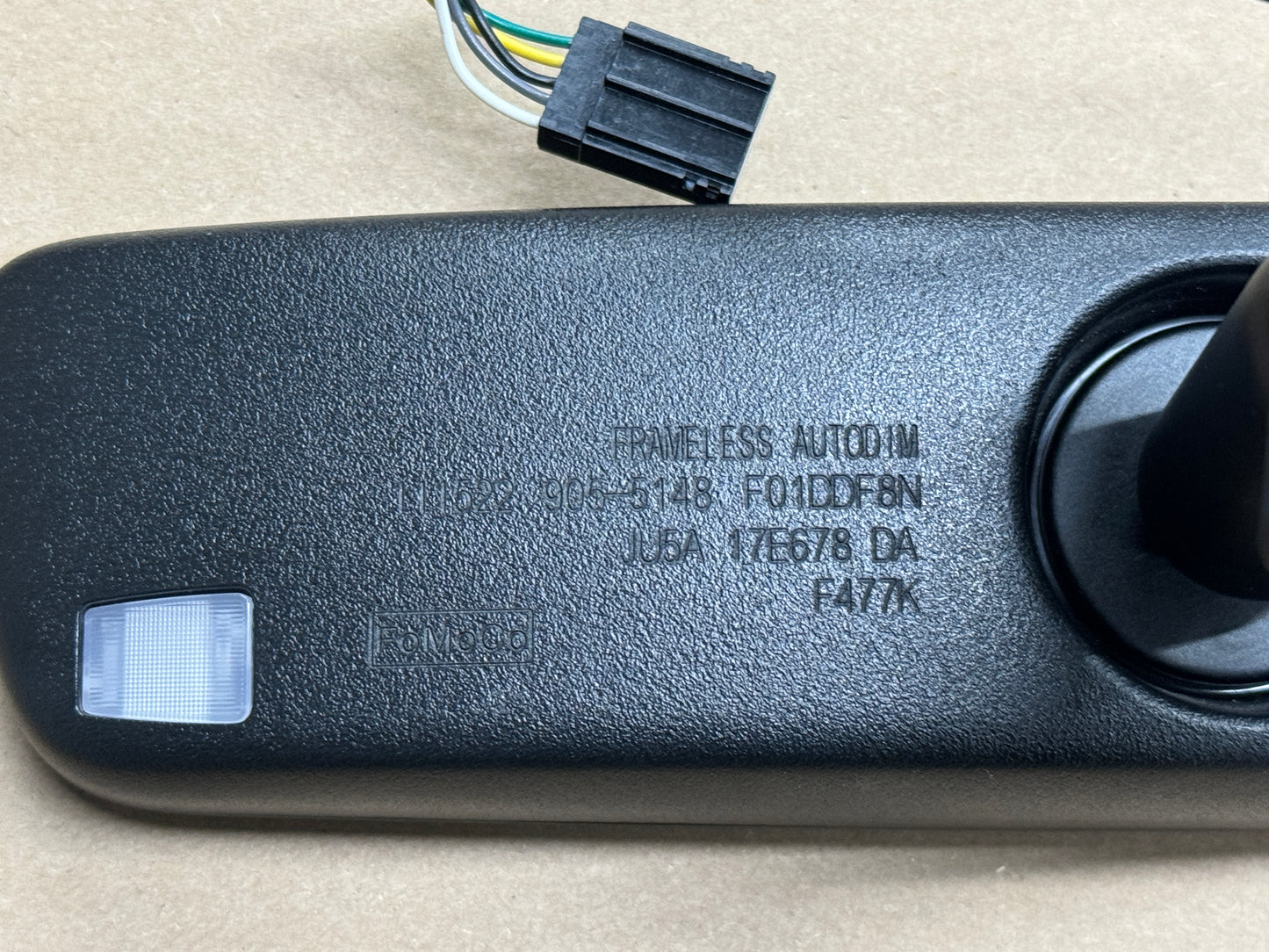 2019-2022 Ford Mustang Frameless Rear View Mirror - OEM