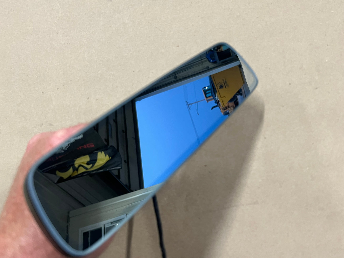 2020-2022 Ford Mustang Frameless Rear View Mirror - OEM