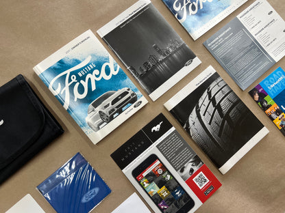 2017 Ford Mustang GT Owners Manual And Literature w/Cover
