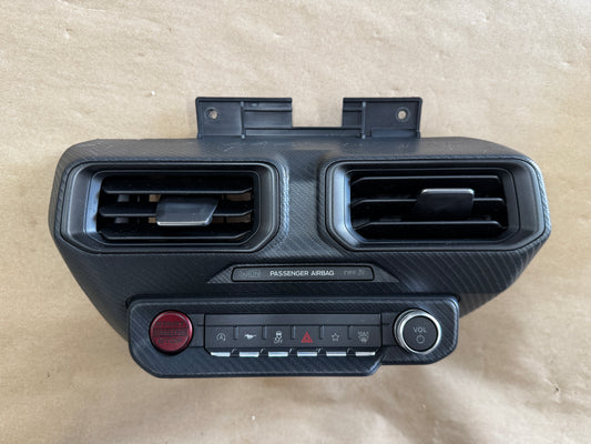 2024-2025 Ford Mustang S650 Center Dash Trim Air Vents Push Start Bezel Panel