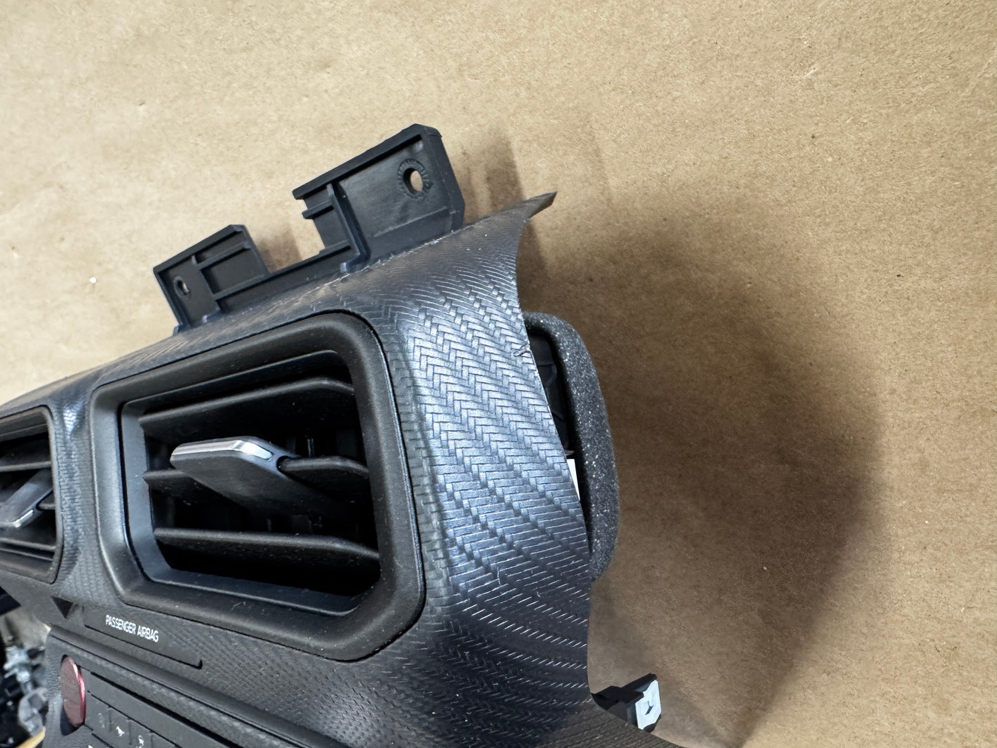 2024-2025 Ford Mustang S650 Center Dash Trim Air Vents Push Start Bezel Panel