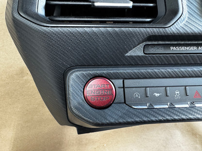 2024-2025 Ford Mustang S650 Center Dash Trim Air Vents Push Start Bezel Panel