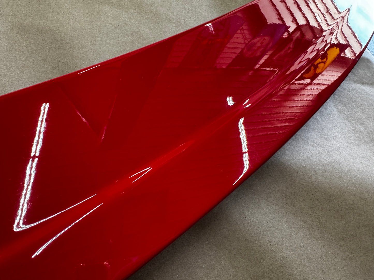2015-2023 Ford Mustang GT California Special Model Spoiler Trunk Red - OEM
