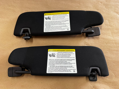 2024 Ford Mustang Coupe Sun Visors Pair - OEM