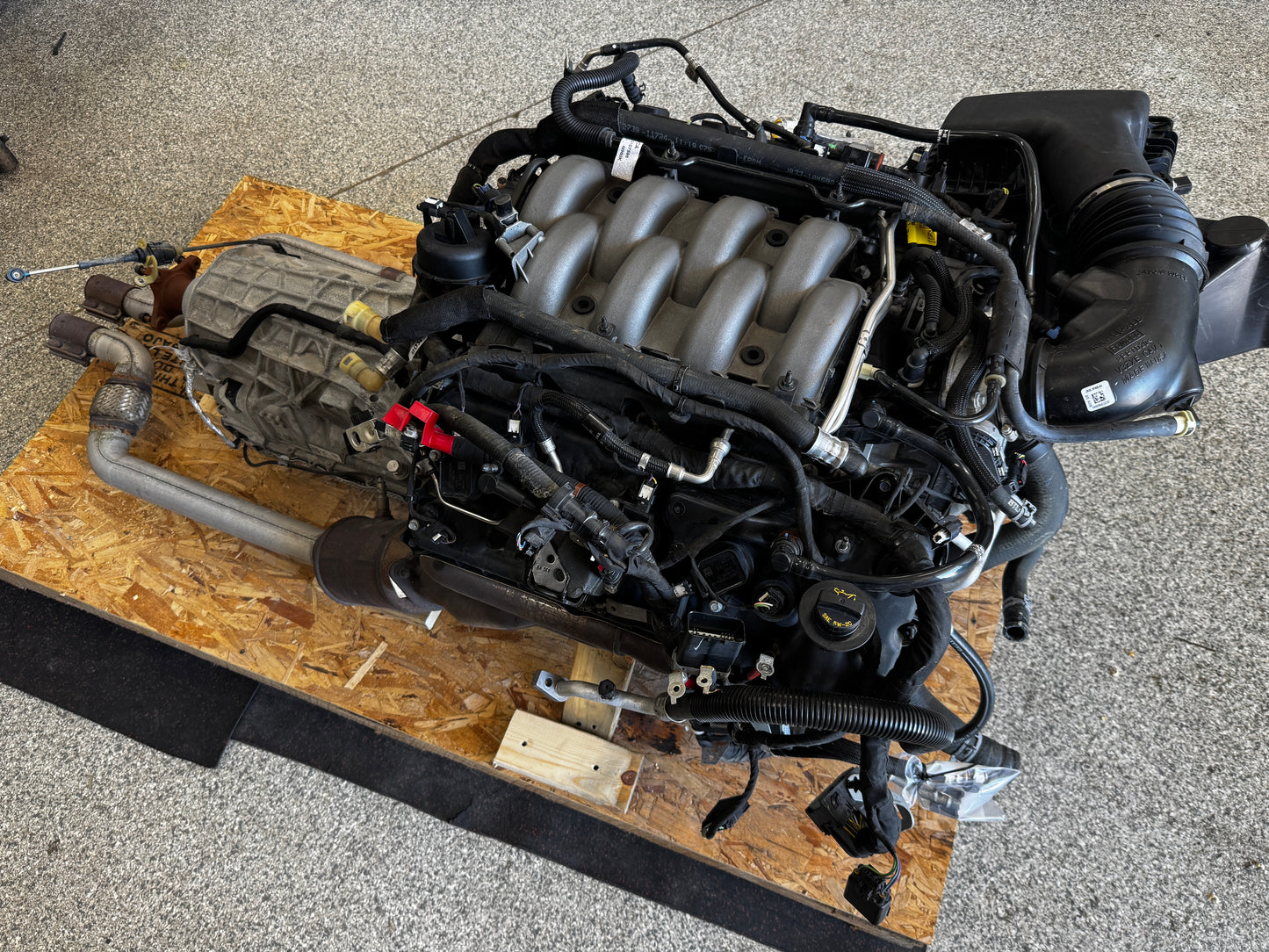 2020 Mustang 5.0 Coyote Gen 3 Engine Drivetrain 10R80 Automatic Auto 21k mi
