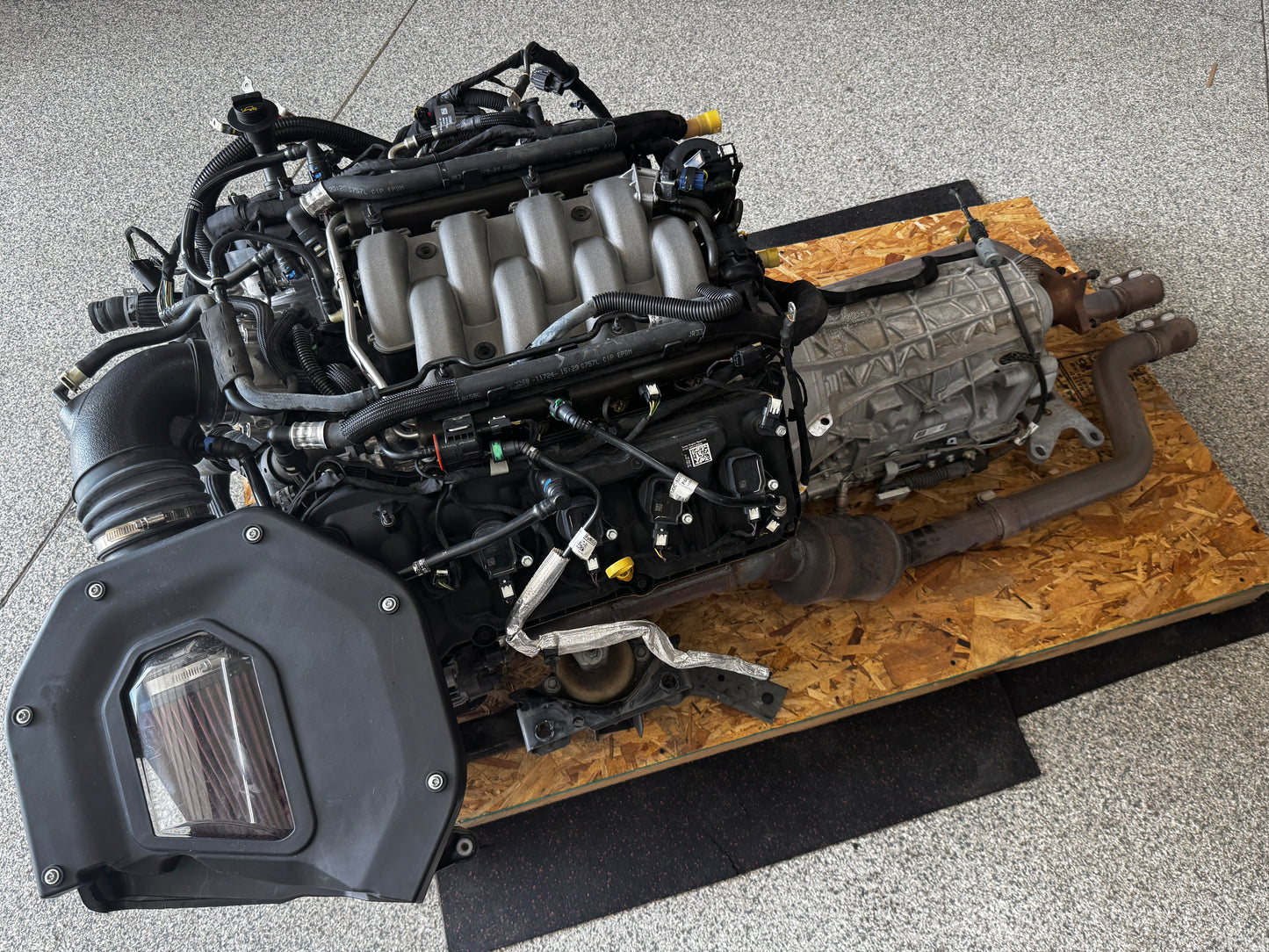 2019 Mustang 5.0 Coyote Gen 3 Engine Drivetrain 10R80 Automatic Auto
