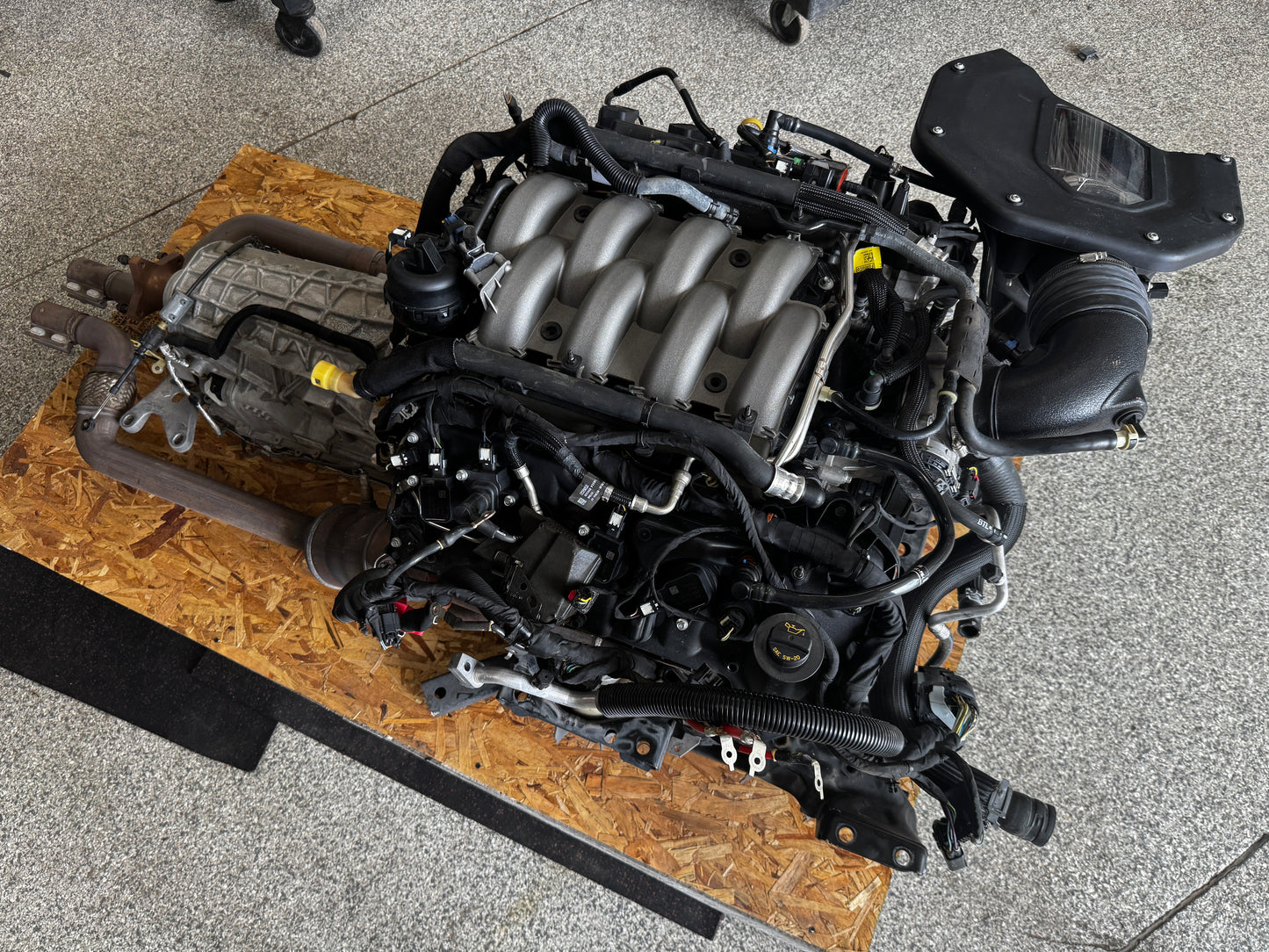 2019 Mustang 5.0 Coyote Gen 3 Engine Drivetrain 10R80 Automatic Auto