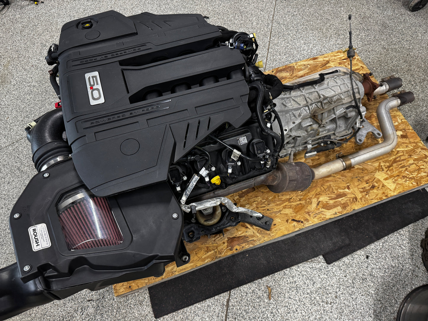 2021 Mustang 5.0 Coyote Gen 3 Engine Drivetrain 10R80 Automatic Auto